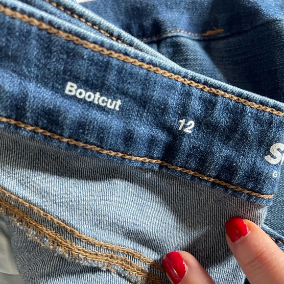 NWOT Never worn Sonoma bootleg jeans 12 - Picture 2 of 2